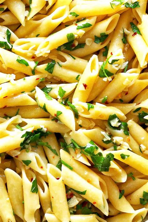 Penne Aglio e Olio Recipe 